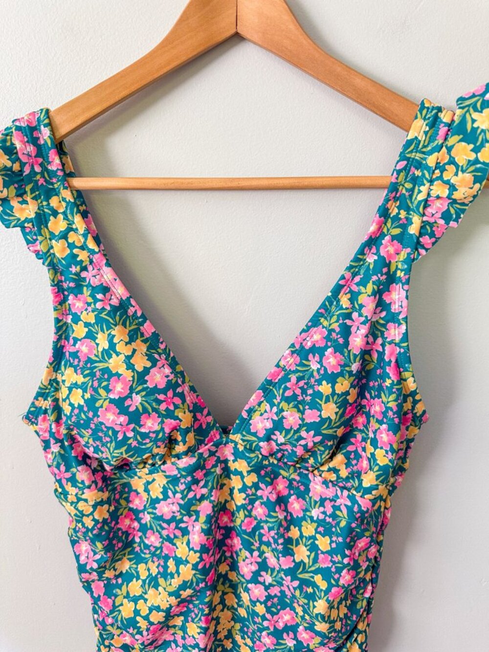 Kona Sol Floral Swimsuit - NWT - Picture 6 of 12